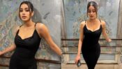 Janhvi Kapoor sirens hotness in black bodycon, see pics