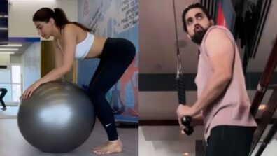 Get special workout tips from Nikki Tamboli and Zain Imam