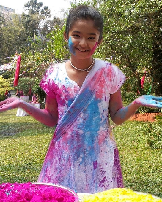 A Holi wish from ‘little’ Anushka Sen, see rare childhood picture 781334