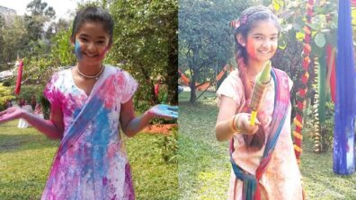 A Holi wish from ‘little’ Anushka Sen, see rare childhood picture