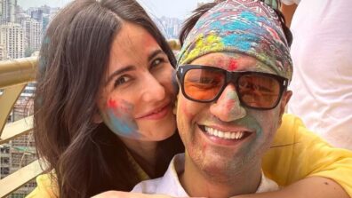 A look into Katrina Kaif-Vicky Kaushal’s lovey-dovey Holi celebrations