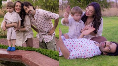 Adorable: Nakuul Mehta shares family photodump with son Sufi and wife Jankee