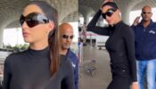 Airport Diaries: Nora Fatehi is all about ‘black cat’ vibes in latest avatar, check out