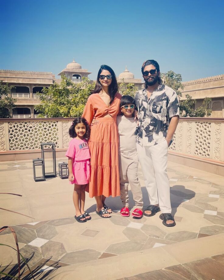 Allu Arjun enjoys 'short and sweet' break with family, fans love it 785167