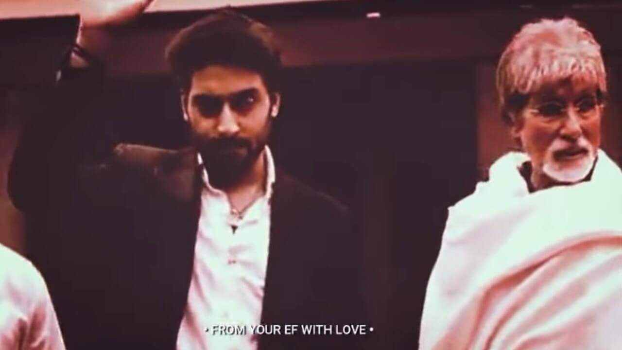 Amitabh Bachchan shares emotional video celebrating Abhishek Bachchan’s success moments, check out