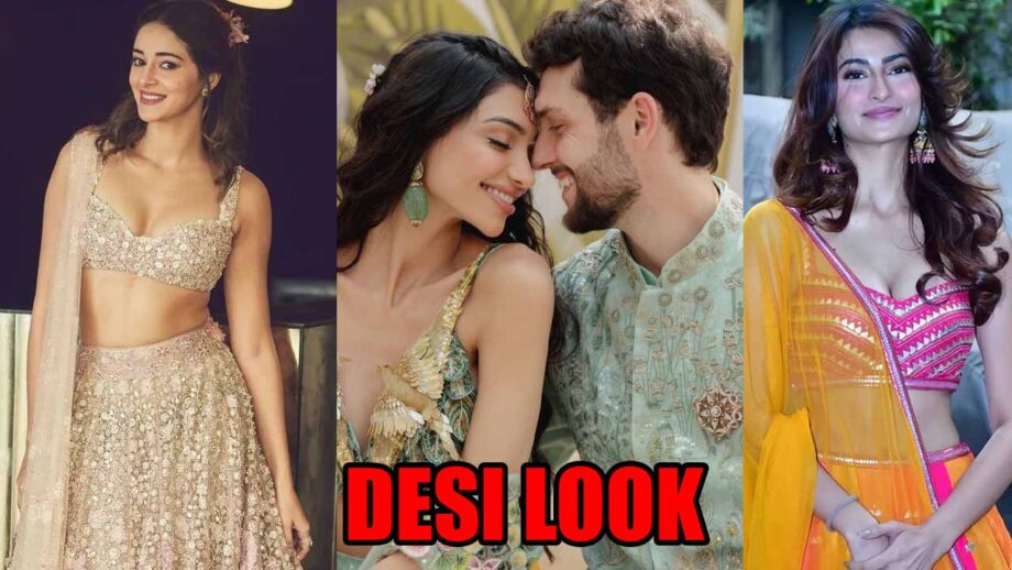 Ananya Panday To Palak Tiwari: Bollywood Celebs Flaunt Their Desi Look At Alanna-Ivor's Pre-Wedding Functions 785888