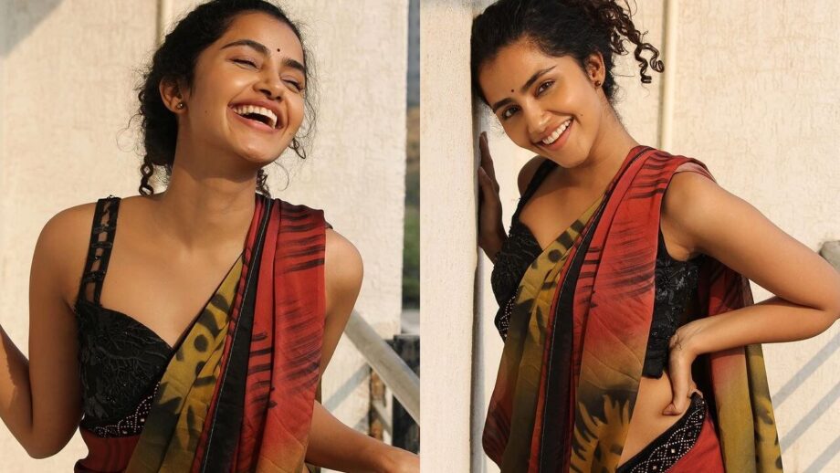Anupama Parameswaran is divine beauty to behold in saree, see pic 780699