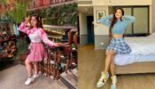Anushka Sen or Ashnoor Kaur: who aced in checkered skirt and crop top?