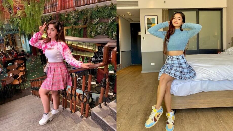 Anushka Sen or Ashnoor Kaur: who aced in skirt top outfit? 787598