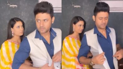 Aparajita BTS Fun: Shweta Tiwari and Manav Gohil get goofy on sets