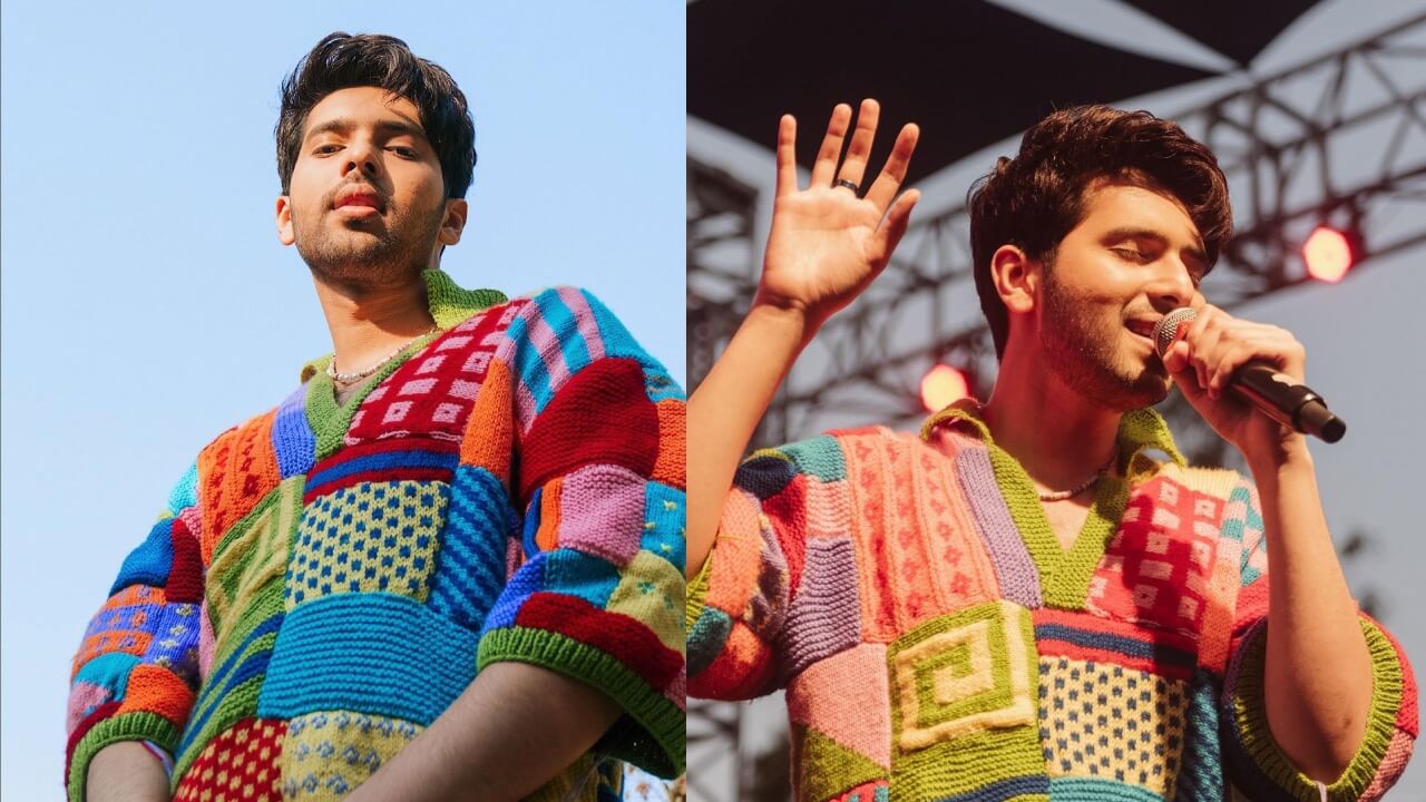 Armaan Malik drops in Spring glam in cute multicoloured t-shirt 782564