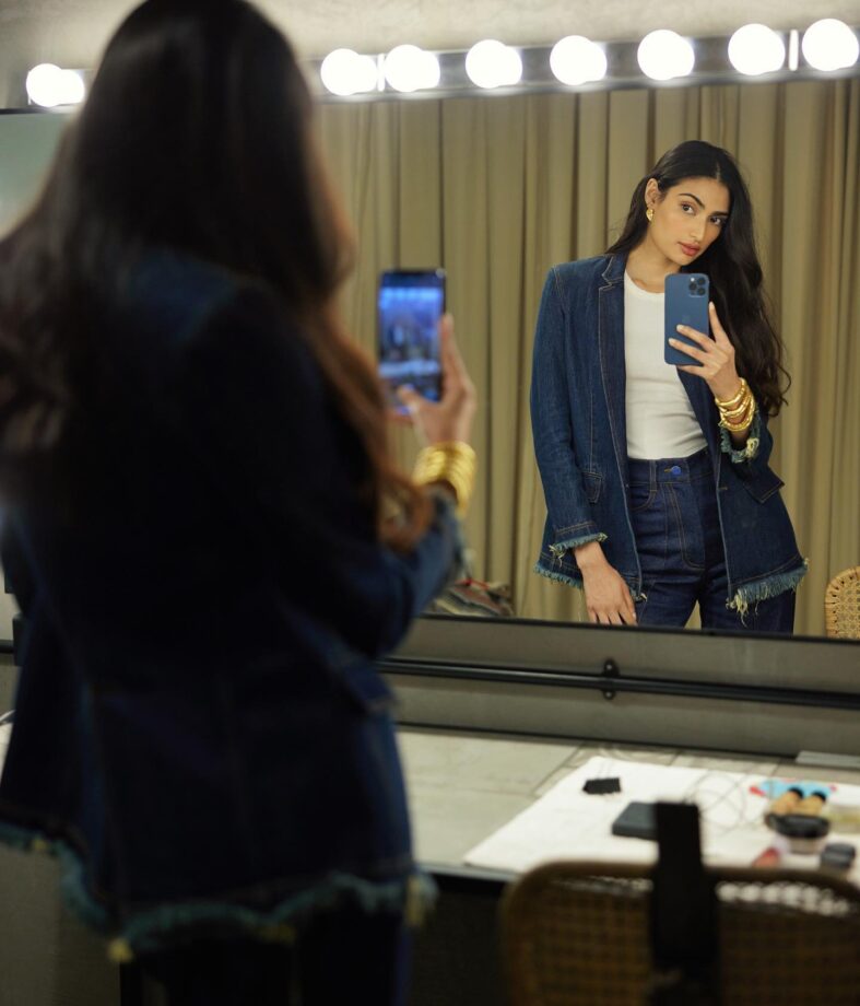 Athiya Shetty makes a bossy case for denim pantsuit 787727