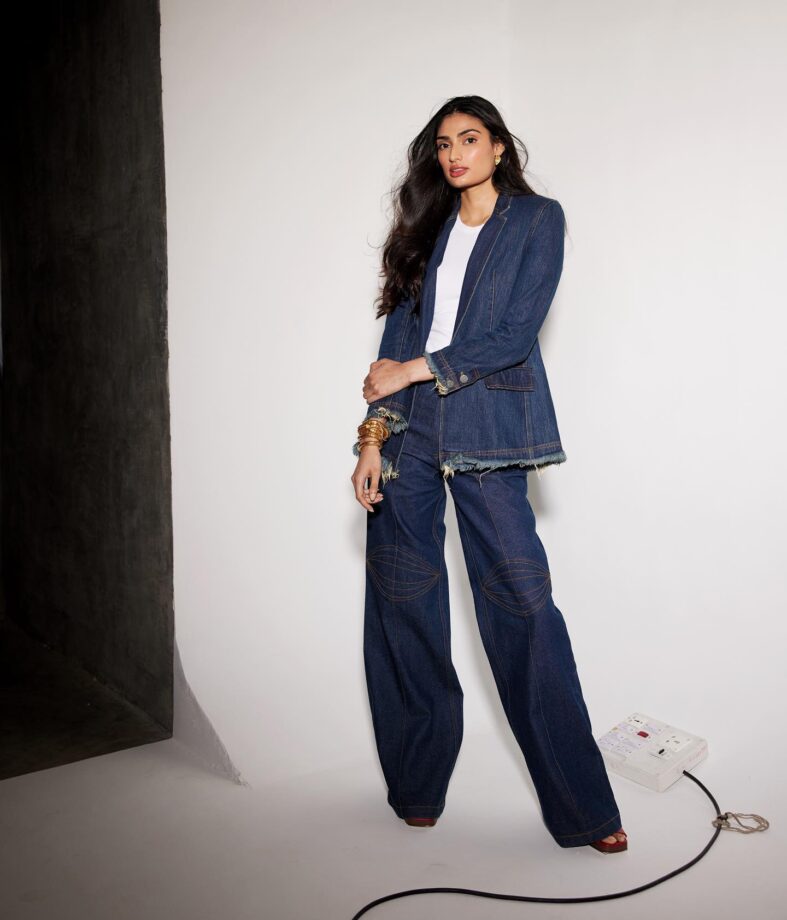 Athiya Shetty makes a bossy case for denim pantsuit 787728