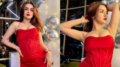 Avneet Kaur and her boldest looks in red outfits for perfect date night