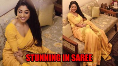 Bengali diva Paoli Dam looks drop-dead gorgeous in ethnic yellow saree, fans sweat