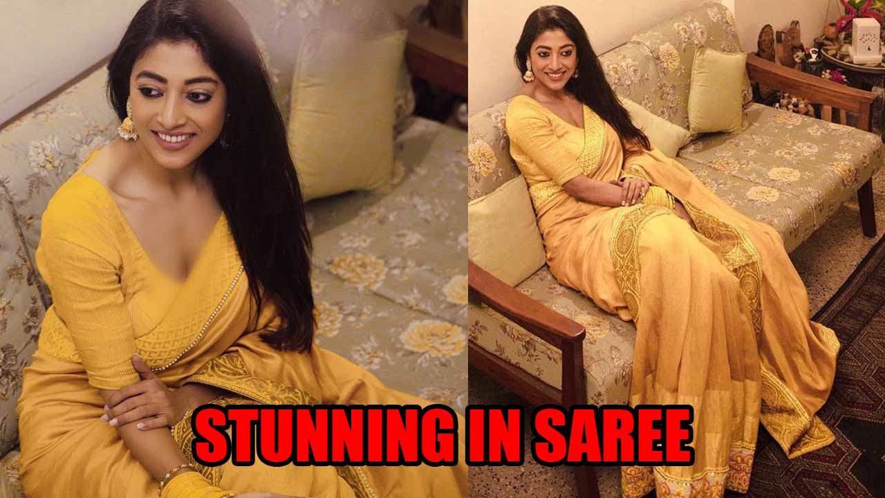 Bengali diva Paoli Dam looks drop-dead gorgeous in ethnic yellow saree, fans sweat 792049