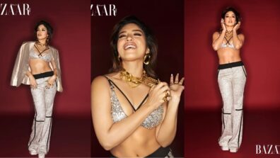 Bhumi Pednekar Looks Snazzy In A Bralette Top And Pants