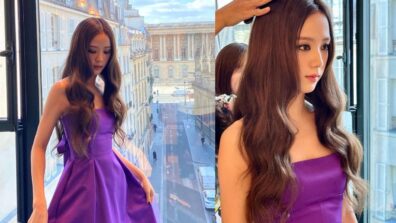 Blackpink’s Jisoo Is Sight To Behold In Strapless Purple Gown, See Pics