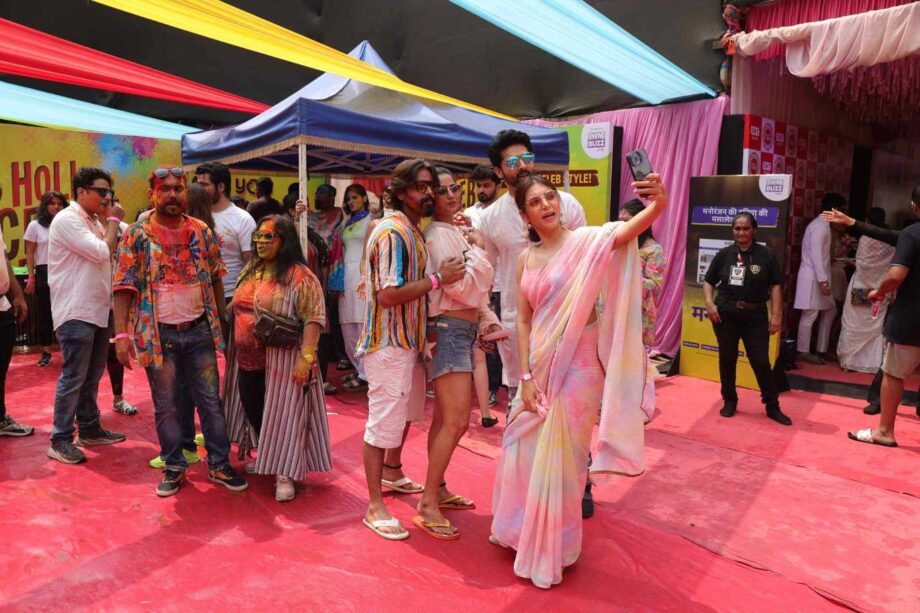 Candid Moments From IWMBuzz Holi Celeb Bash 2023 - 28