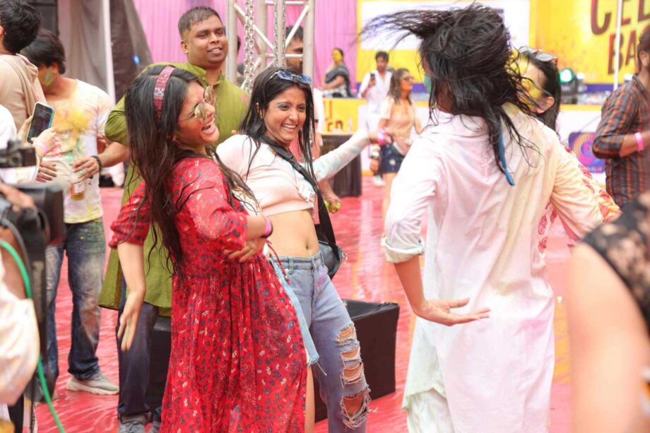 Candid Moments From IWMBuzz Holi Celeb Bash 2023 - 39