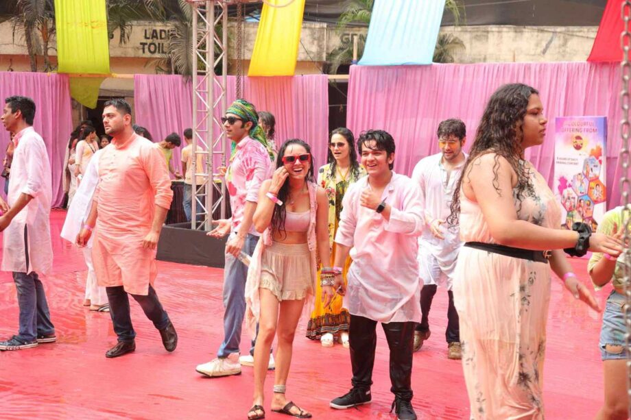 Candid Moments From IWMBuzz Holi Celeb Bash 2023 - 40