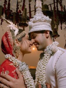 Naagin Fame Krishna Mukherjee Takes Wedding Vows With Chirag Batliwalla