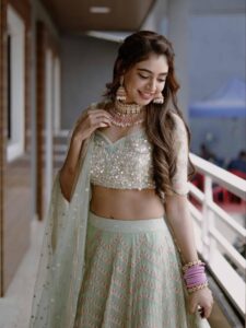 Niti Taylor’s Fabulous Style File In Lehengas