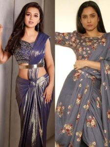 Tejasswi Prakash – Ankita Lokhande: Divas’ Eye-Catching Indo-Western Saree Looks