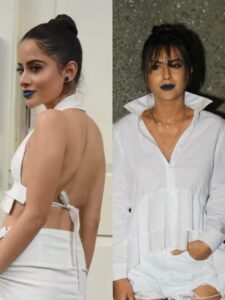 Urfi Javed, Nia Sharma, Kendall Jenner, And More In Quirky Blue Lip Color