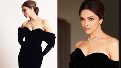 Deepika Padukone Looks Drop-Dead Gorgeous In A Black Gown At Oscar 2023