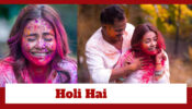 Devoleena Bhattacharjee Enjoys Playing With Colours This Holi with Her Husband