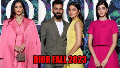 Dior Fall 2023: Anushka Sharma-Virat Kohli, Sonam Kapoor, Athiya Shetty, Ananya Panday, Mira Rajput, Rekha and others grace the red carpet