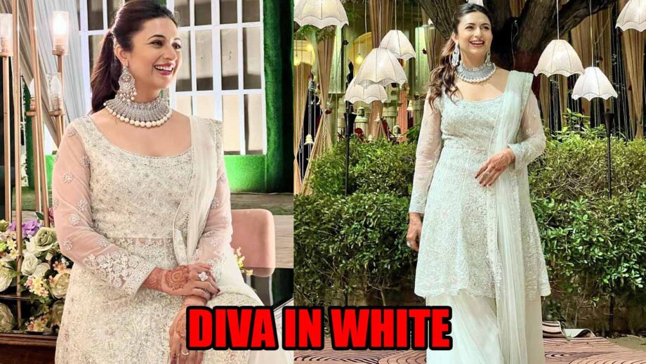 Divyanka Tripathi Looks Ethereal In White Embroidered Gharara Set, Gives Us Major Ethnic Vibes 791520