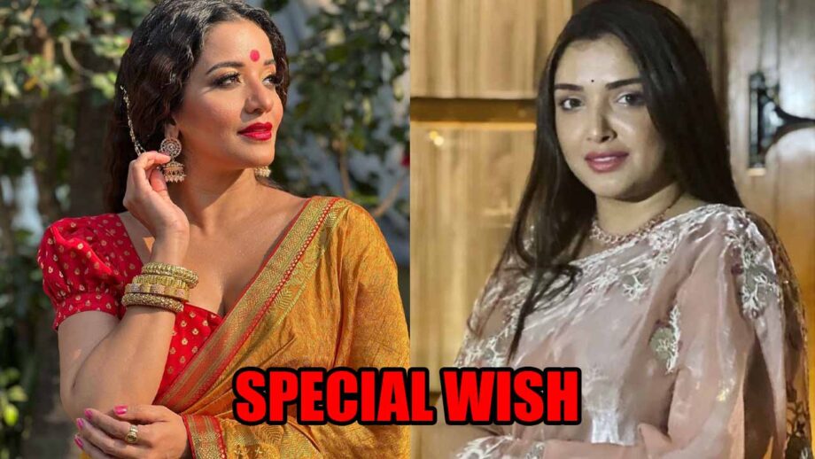 Ethnic beauties Monalisa and Aamrapali Dubey’s special wishes on Chaitra Navratri 787979