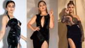 Fashion Battle: Rashami Desai Or Tejasswi Prakash Or Rubina Dilaik; Who Stuns In Black Thigh-Slit Outfit?