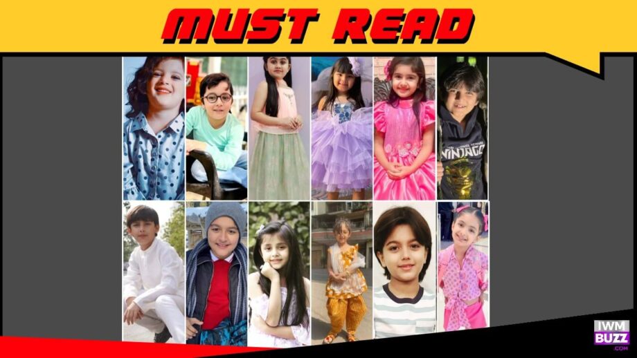 From Asmi Deo, Aria Sakharia, Reeza Choudhary To Azinkya Mishra: Television Shows Are Rules By These Child Actors 783330