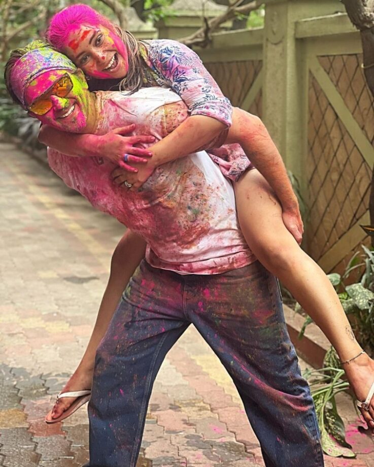 Happy Holi: Dheeraj Dhoopar and Vinny Arora get into mad fun, Surbhi Chandna says ‘best kind’ 781316