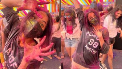 Happy Holi: Shehnaaz Gill goes crazy with colours