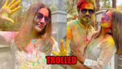 Hina Khan gets trolled for playing Holi on Shab-e-Barat, netizen says, ‘kuch toh sharam karlo’