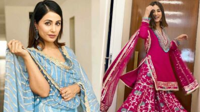 Hina Khan Teaches To Embellish Sharara, Check Out