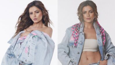 Hotness Alert: Rubina Dilaik is fierce babe in tube top and baggy denim