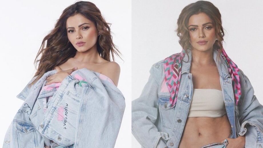 Hotness Alert: Rubina Dilaik is fierce babe in tube top and baggy denim 781201