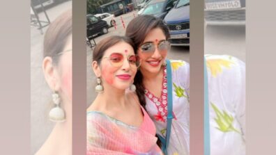 In Pics: Shivangi Joshi and Neha Adhvik Mahajan’s Holi vibes are on point