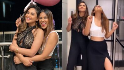 In Video: Nia Sharma and Krystle Dsouza’s wild birthday celebration