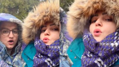 Itni thandi hai…: Rubina Dilaik is enjoying freezing cold, check out beautiful location