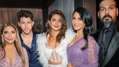 Jacqueline Fernandez gets gaga with Priyanka Chopra at pre-Oscars event