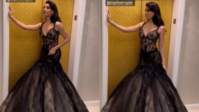 Jacqueline Fernandez kills it with sultry look in black see-through dress, check out