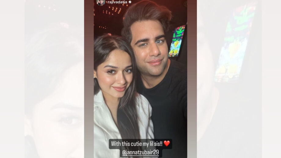 Jannat Zubair Rahmani and Rajiv Adatia's big reunion after KKK 12, check out 785107