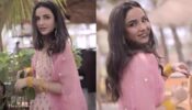 Jasmin Bhasin is dreamy beauty in pink lehenga, watch