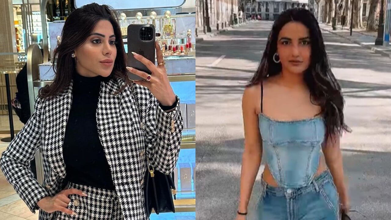 Jasmin Bhasin's viral ramp walk on roads of Madrid sets internet on fire, Nikki Tamboli shares bold video from London 780108